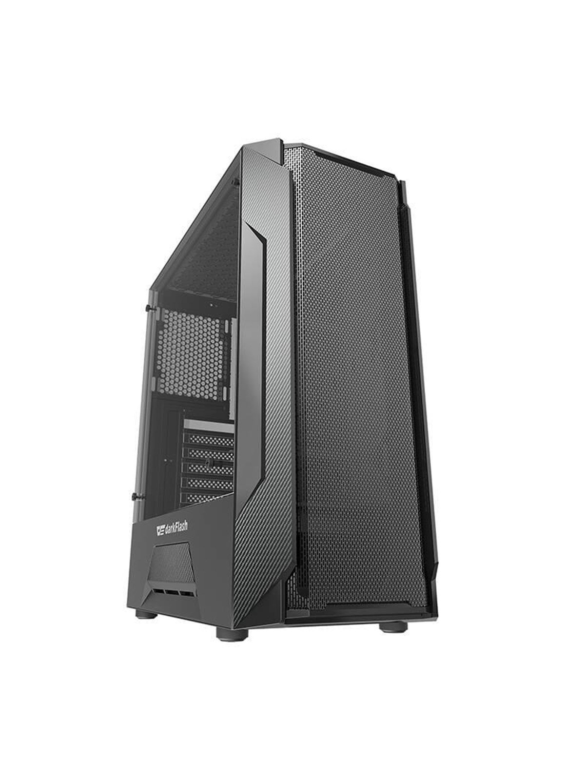 Darkflash Computer case LEO (black) - Gehäuse - Miditower - Schwarz