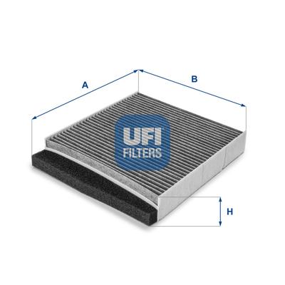 UFI Filter, Innenraumluft 54.126.00 für Volvo
