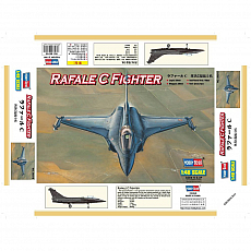 Hobby Boss - France Rafale C Fighter - 1:48 - 169 Teile 309561