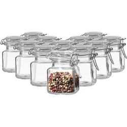 VORRATSGLÄSER Spicy transparent 100 ml 12er Set