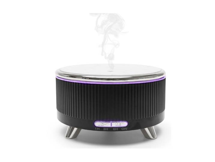 RIO Diffuser SONAS Humidifier & Night Light 30 m² , schwarz, B:11,5cm H:19cm, Luftbefeuchter, Diffuser