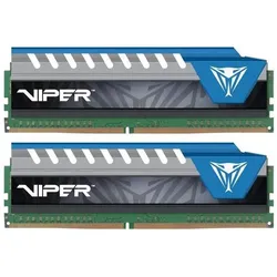 Patriot Viper Elite 16GB Kit DDR4-2666MHz Blau (2 x 8GB, 2666 MHz, DDR4-RAM, DIMM), RAM, Blau