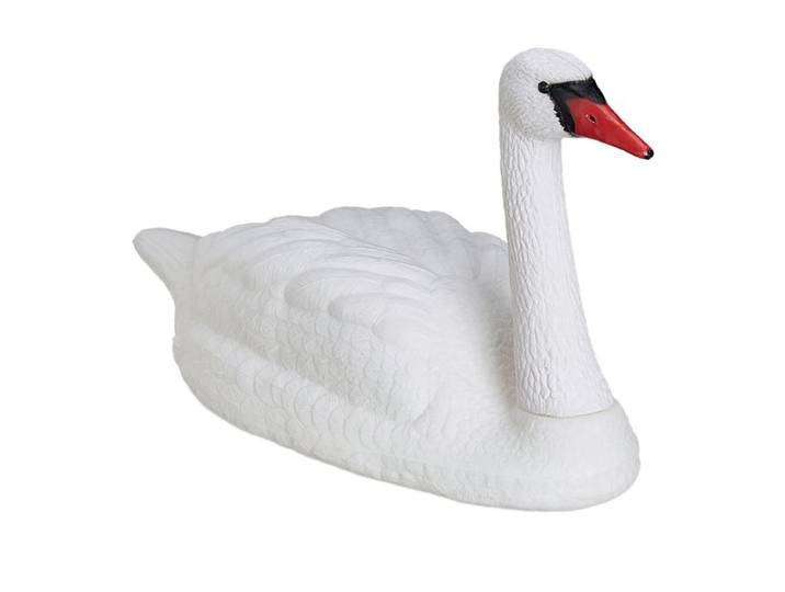 Relaxdays 4 x XXL Gartendeko Schwan