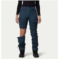 Beyond Nordic, Damen, Outdoorhose, Damen zip Hosen für Wandern (S), Blau