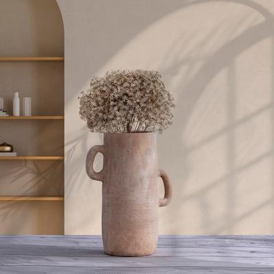 BIDK Home "Terracotta Vase Dia 8.5"" x 12"" H"