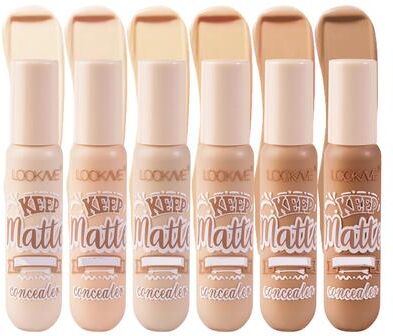 Lush Living Finds Natural Matte Concealer Cream, Moisturizing Full Coverage Acne Dark Circle 06 Honey
