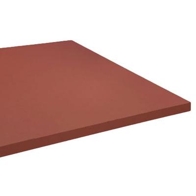 Restootab - Tischplatte 90x90 rosso jaipur fenix