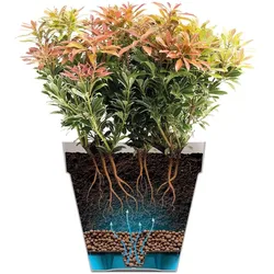 Elho, Blumentopf, Loft Urban Rund (39 x 35 cm)