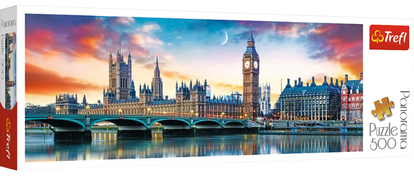 Trefl Puzzel 500 stukjes Panorama Big Ben en het paleis van Westminster Londen 29507