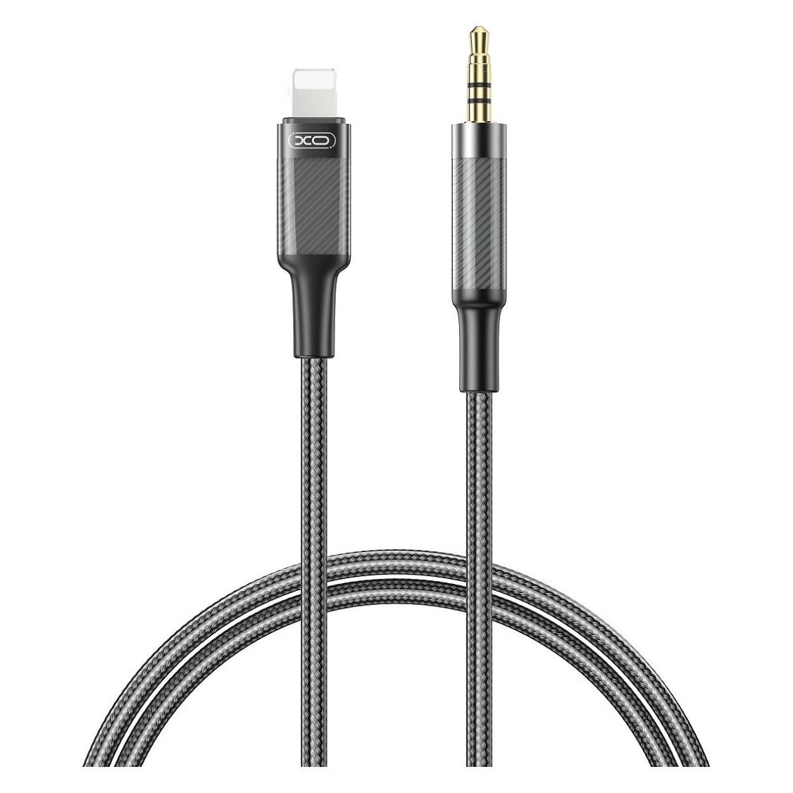 xO Kabel Audio NB-R279A Lightning - Klinke 3,5mm 1,0m schwarz (1 m) (52269204)
