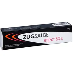 Zugsalbe effect 50 %
