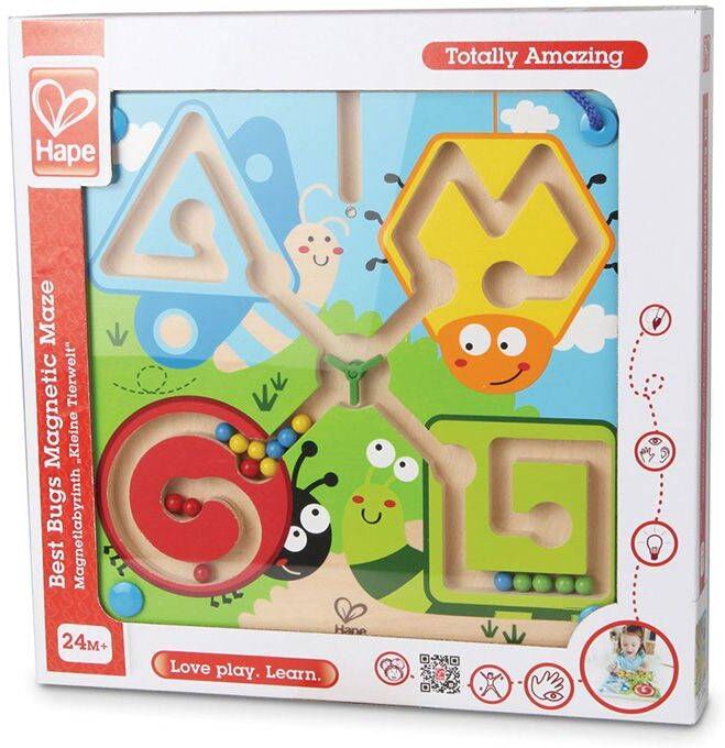 Labyrinthe magnétique Insectes Rigolos - Hape