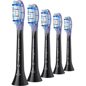Philips Aufsteckbürsten Sonicare G3 Premium Gum Care, HX9055/88, Standard, schwarz, 5 Stück
