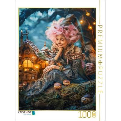CALVENDO Puzzle In einem Land aus Glanz und Licht, im Feenlichterwald, wird das Herz ganz leicht | 1000 Teile Lege-Größe 64x48cm Foto-Puzzle für
