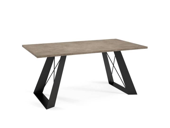 Furnlux Couchtisch Satis Grau, Schwarz 60x120x50 cm, 60x50x120 cm, Wohnzimmer, Wohnzimmertische, Couchtische