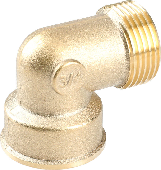 Coude mâle femelle 40x49 laiton GARIS D23507B
