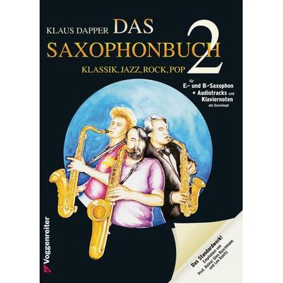 Das Saxophonbuch 2 (Version Eb + Bb), Set von Klaus Dapper, Voggenreiter, 978-3-8024-0612-6