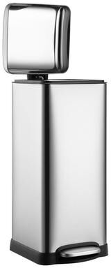 Garvee 8 Gallon Step Trash Can for Bathroom Use