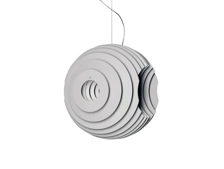 FOSCARINI lampe à suspension SUPERNOVA (Aluminium - Aluminium naturel)