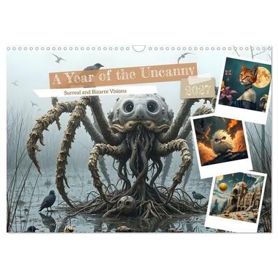 A Year of the Uncanny (Wall Calendar 2027 DIN A3 landscape), CALVENDO 12 Month Wall Calendar