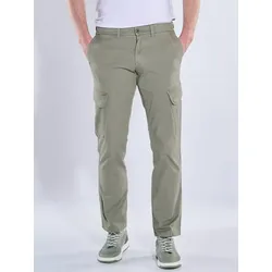engbers Herren Cargohose straight Grün regular uni - 29