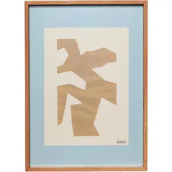 Hübsch, Bilderrahmen, Focal Rahmen 29,7x42 Naturfarben (32 x 44 cm)