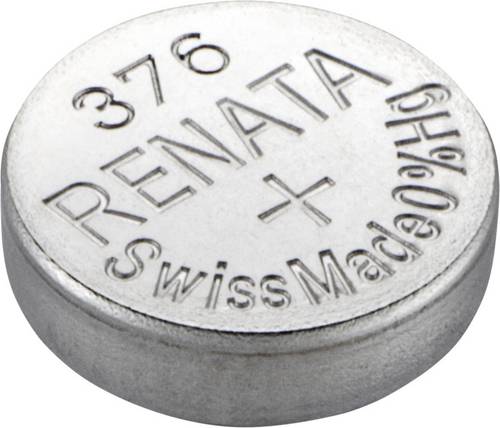 Renata Knopfzelle 376 1.55V 27 mAh Silberoxid