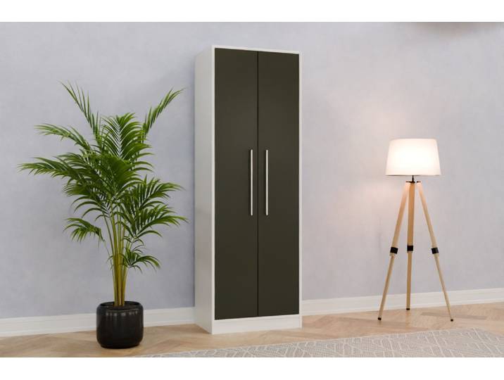 Schrank nach Maß - RAL 6007 Flaschengrün - 200x68x43cm - Individuell konfigurieren