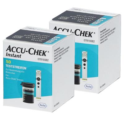 Accu-Chek Instant Teststreifen Doppelpack 2x50 St