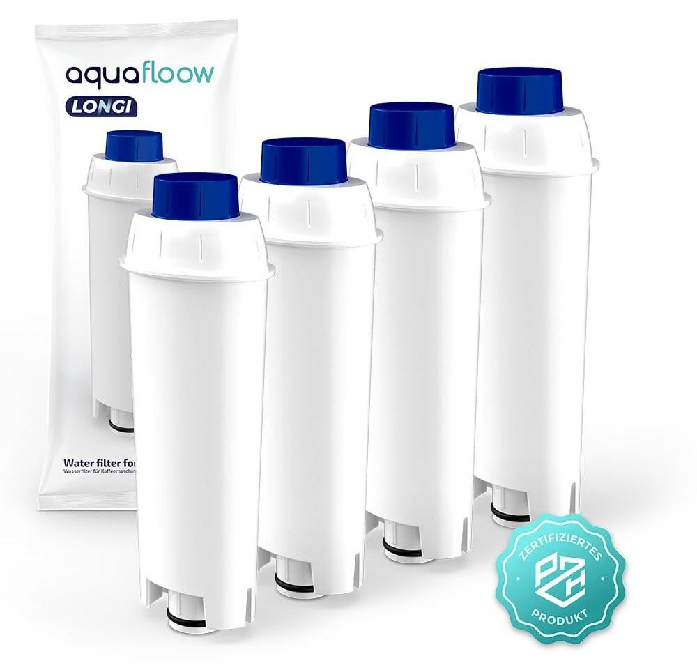 Aquafloow 4x Waterfilter voor DeLonghi Koffiezetapparaat