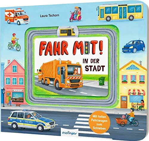 Anders Meyer - Fahr mit!: In der Stadt: Pappebuch mit Fahrzeugen zum Schieben - Preis vom 13.10.2026 11:25:28 h