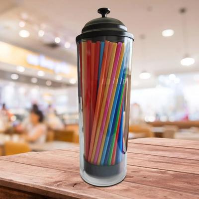 Uplift Essentials Drinking Straw Holder & Portable Countertop Container Drinking Straw Holder & Portable Countertop Container