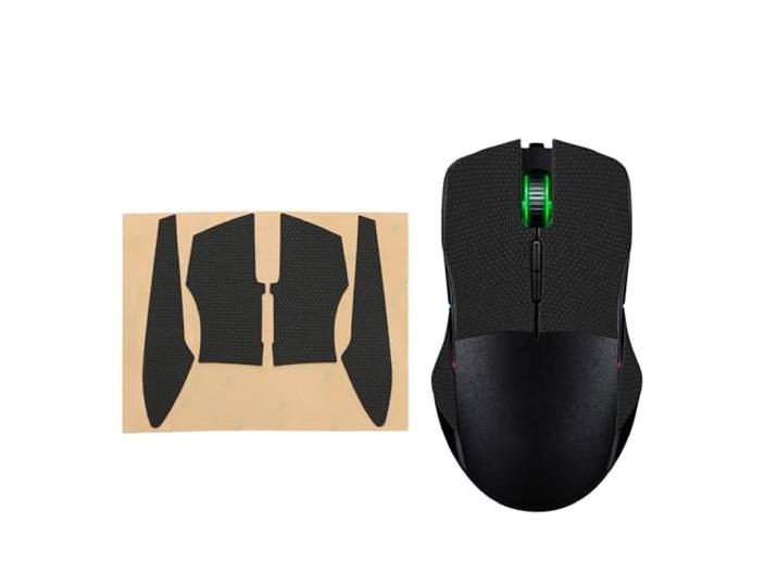 kwmobile gaming muis grip tape compatibel met Razer Lancehead Tournament Edition muis - Antislip muistape grip - Muis grip tape in zwart