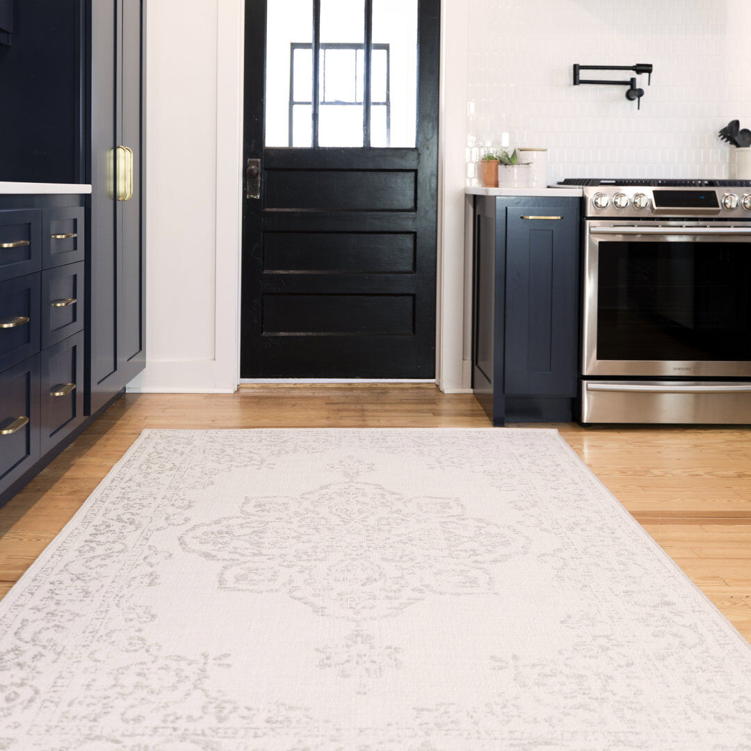 Fernleaf Brierfield Indoor and Outdoor Flatweave Beige Rug Cream;Beige Rectangle 120cm x 170cm