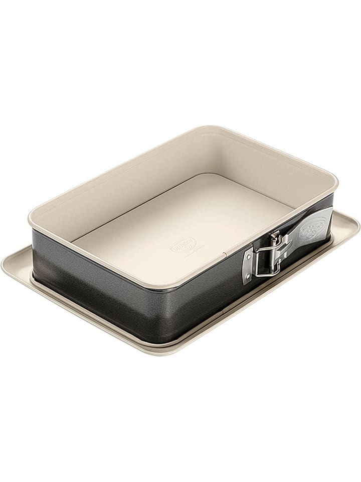 Dr. Oetker Springform "Back Trend" in Anthrazit/ Weiß - (B)28 x (T)18 cm - onesize