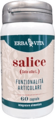 Erba Vita Salice Integratore Articolare 60 Capsule