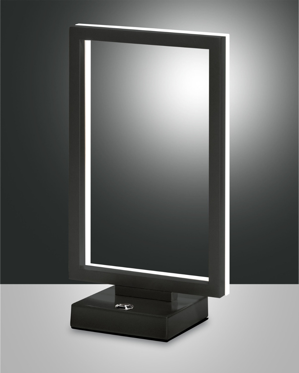 Fabas Luce LED-Tischleuchte BARD (mit Tastdimmer) anthrazit 3394-30-282 8019282512967