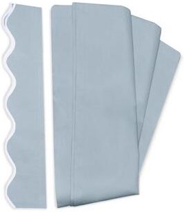 ALEKO Fabric Replacement for 12 x 10 feet Retractable Patio Awning Sky Blue