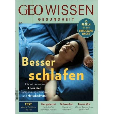 GEO Wissen Gesundheit / GEO Wissen Gesundheit 9/18 - Besser schlafen, Geheftet von Michael Schaper, Gruner + Jahr, 978-3-652-00824-2