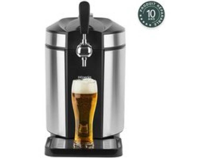 Tireuse à bière HKOENIG - BW1880 - Capacité 5L - Température réglable 2°C à 12°C - Compatible tous fûts - Inox