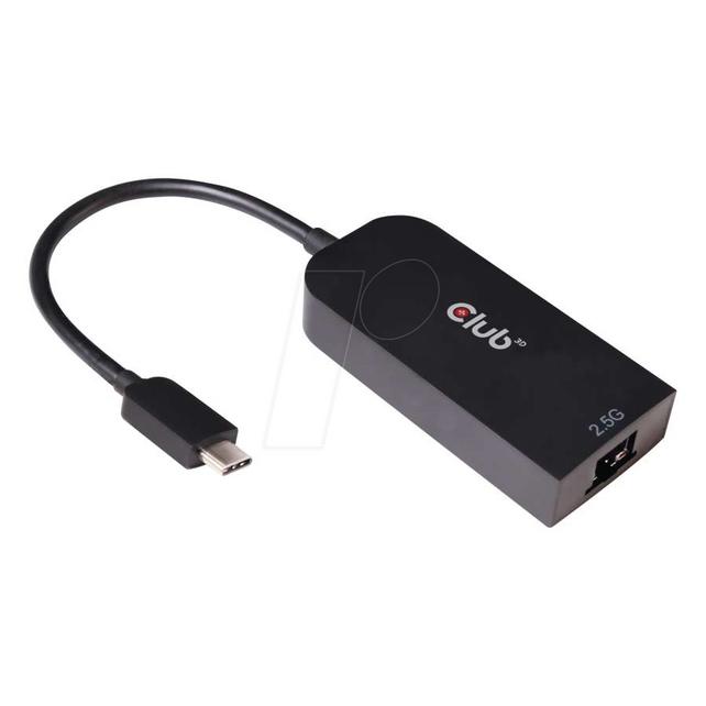 Club 3D USB Typ-C zu (USB 3.0, USB-C, USB-C 3.2 Gen 1, RJ45 (1x)) (CAC-1520)