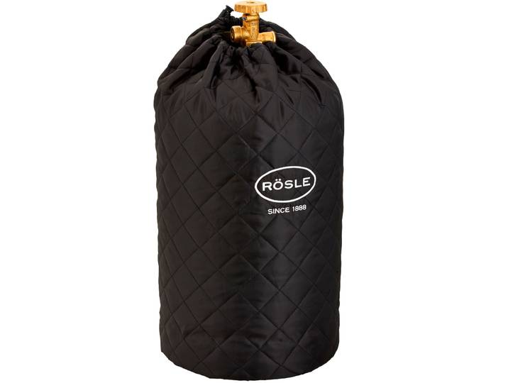 Gasflaschen-Schutzhülle RÖSLE, schwarz, B:52cm H:75cm, Polyester, Hüllen, Gasflaschen-Schutzhülle, für 11 kg Gasflasche
