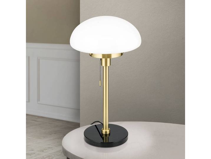 ORION Tischlampe Sparta, messing / gold, für Wohn- / Esszimmer, Metall, Modern, Tischlampe