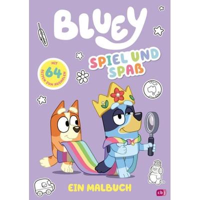 BLUEY - Spiel und Spaß - Ein Malbuch, Gebundene Ausgabe von , CBJ, 978-3-570-18188-1