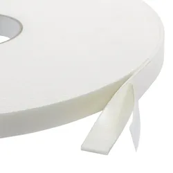 Doppelseitiges PE-Schaumklebeband, weiß, 3 mm dick, stark haftend, EL300 19 mm, Papier
