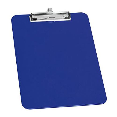 WEDO Klemmbrett 576603 DIN A4 blau Kunststoff