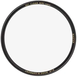 B+W CLEAR FILTER MRC nano MASTER 40,5mm (40.50 mm, Schutzfilter), Objektivfilter, Transparent