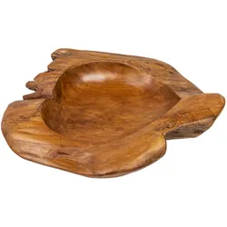riess-ambiente Schale NATURE ROOT - natur Teakholz Wurzelholz Massivholz