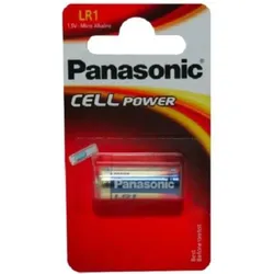 Panasonic Lady LR1 N 1,5 Volt Cell Power Alkaline Batterie (1er Blister)