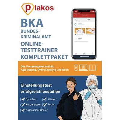 Bundeskriminalamt / BKA Einstellungstest Komplettpaket, Set von Waldemar Erdmann, Plakos GmbH, 978-3-948144-57-9